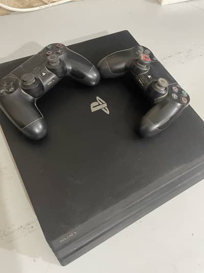 PlayStation 4 pro 1tb with 2 orignal controllers
