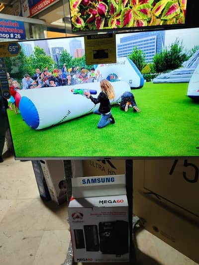 Samsung 55 inch led tv New box pack 4k 3 year warranty o3228o44Io8
