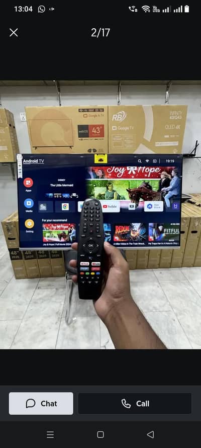 Samsung 43 inch LED tv New box pack 4k 3 year warranty o3228o44Io8