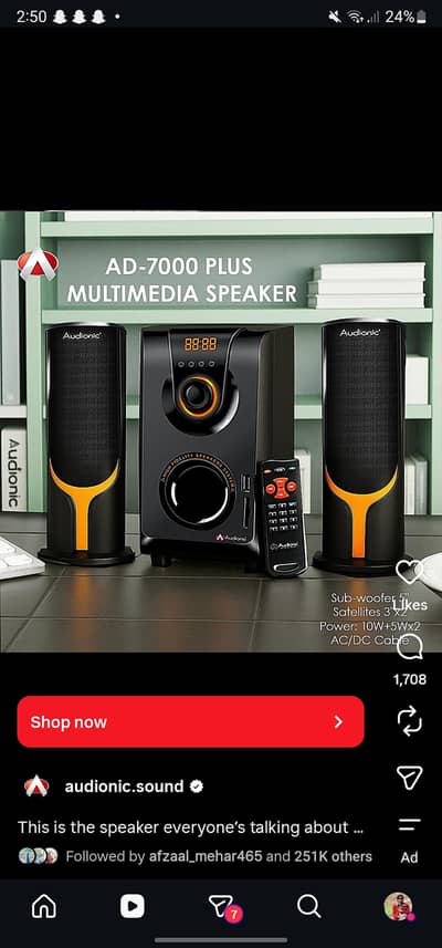 audionic speakr