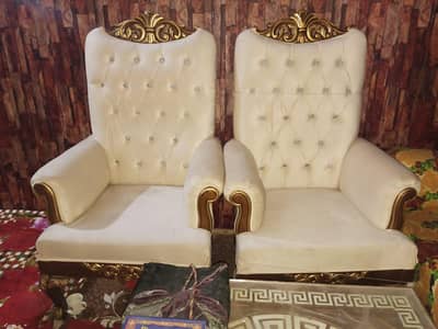 Brand new luxury sofa chairs.