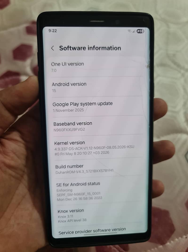 Samsung Mobile Note 9 2