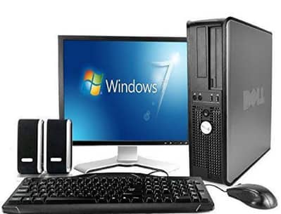 computer and led