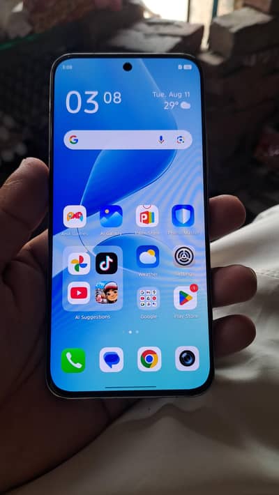Infinix Hot 60 pro plush argent sell 03014542450