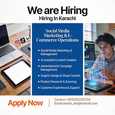 Social Media Marketing & E-Commerce Operations.