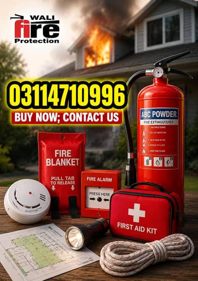 work safety equipment all category and extinguisher dcp co2 all availb