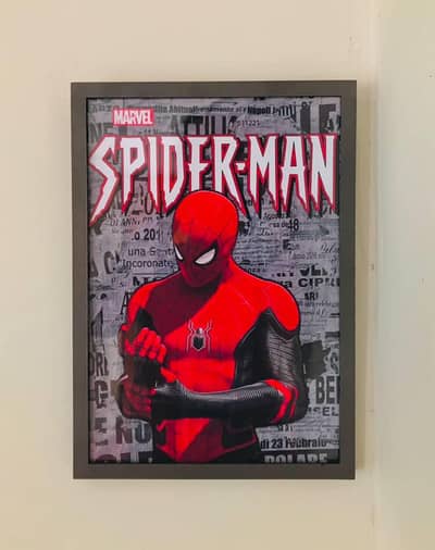 Premium Wall Art Posters | Car, Superhero & Cricket Collection