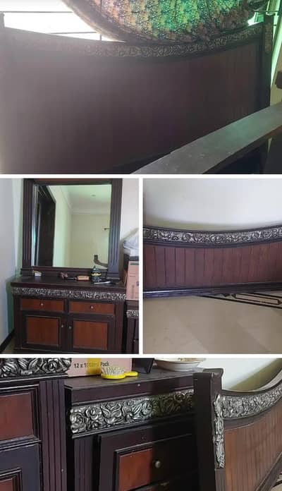 Double Bed set good condition