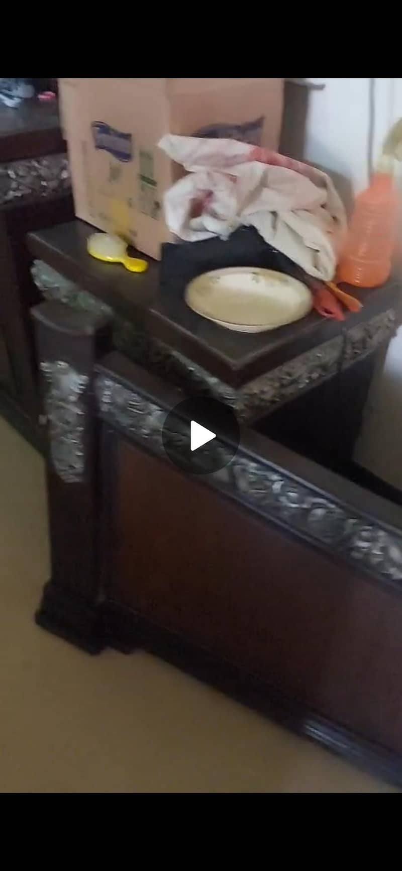 Double Bed set good condition 6
