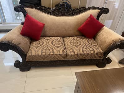 7 seater Sheesham wood