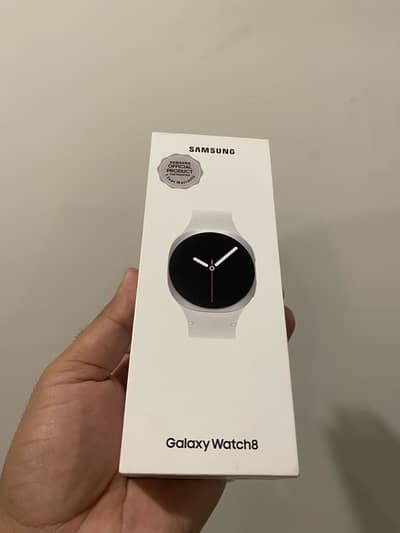 Samsung watch 8 , 44mm just box opened brand new condition