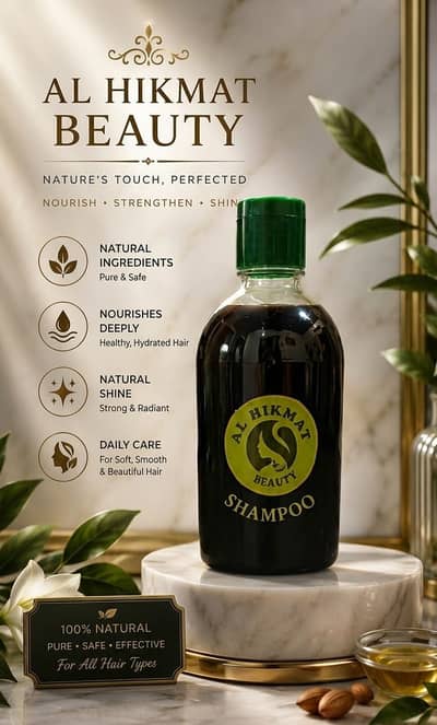 Al Hikmat Beauty Herbal Shampoo 500ml