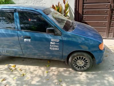 suzuki alto vxr blue colour lahore number AC working good condition