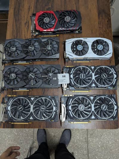 GTX 1070 8GB - Asus - Msi