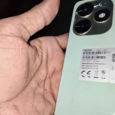 Tecno Spark 20C 4/128 5000 mAh battery exchange possible