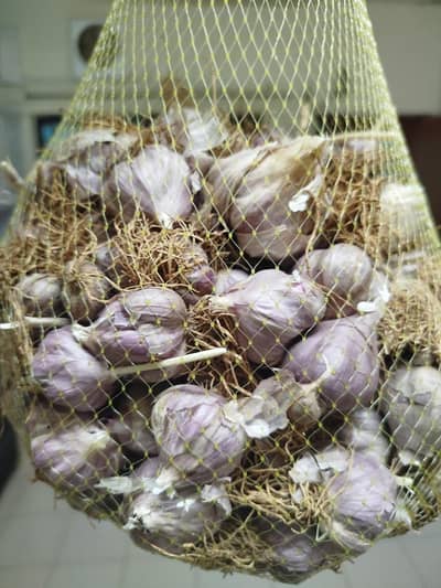 Organic Desi Gulabi Garlic
