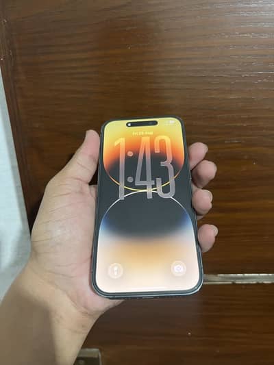 iPhone 14 Pro 256gb pta approved  03075502836