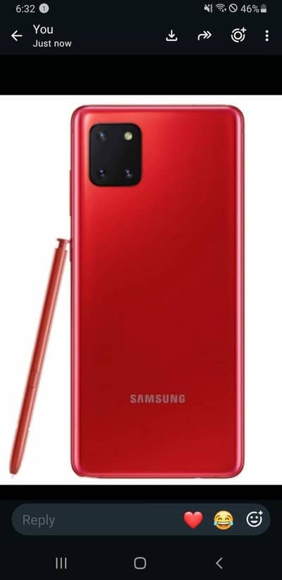 Samsung Mobile Note 10
