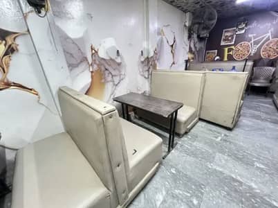 Restaurant sofa sitting