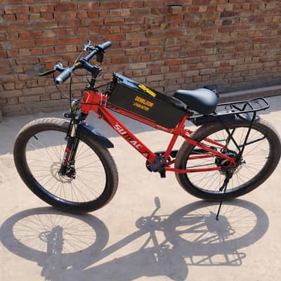 Electric Cycle For sale 40-45KM in one charge Lithium Smart battery
