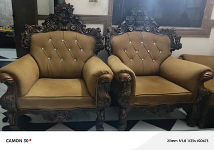 chinioti wooden Sofa Set