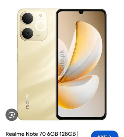 Realme Note 70