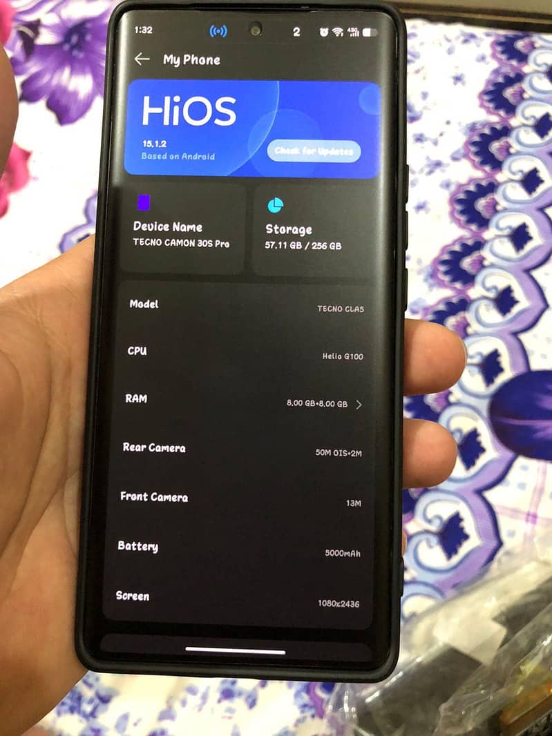 Tecno CAMON 30S 8