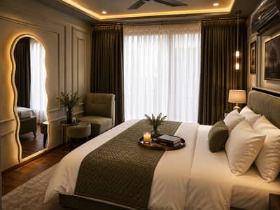 1BED Luxrury Apartment on Daily Basis in Bahria town Lahore