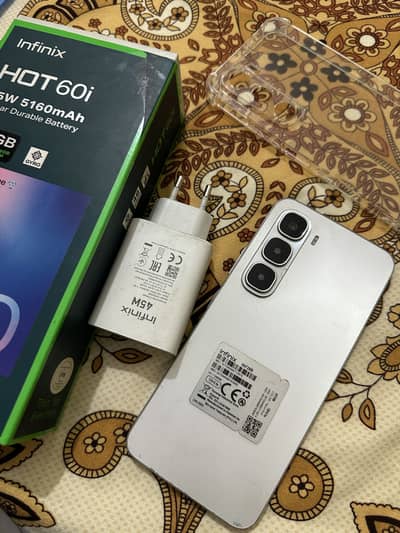 Infinix 60 i 128/6+6 full genuine