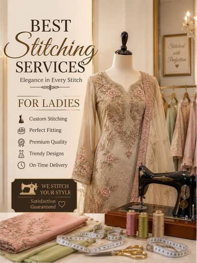 ladies suits stitching
