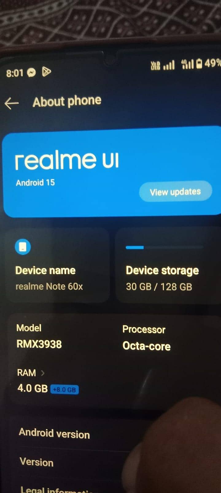 Realme Note 60x 3