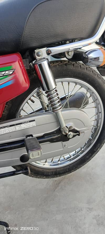 CG125 23MODEL RED