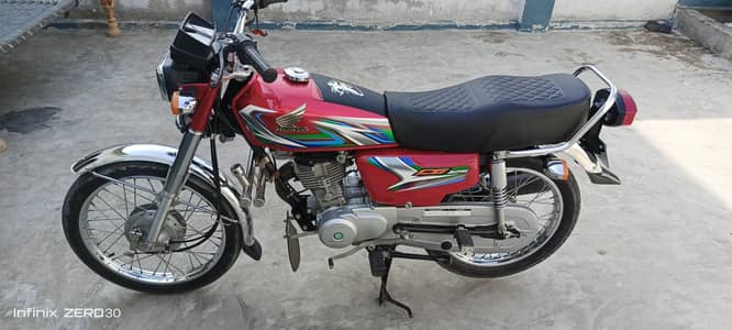 CG125 23MODEL RED