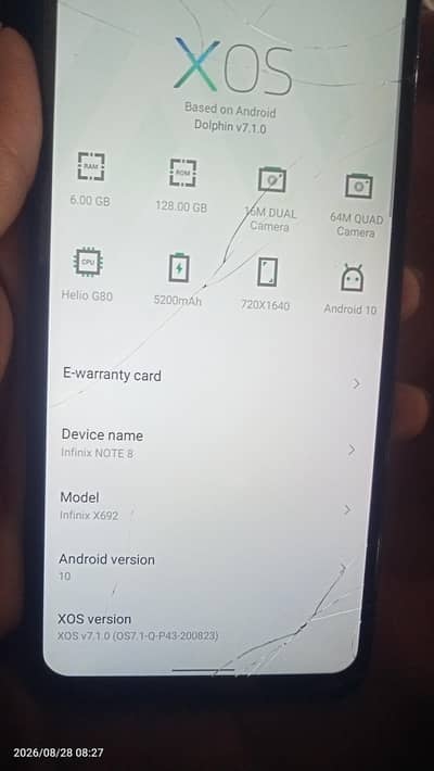 Infinix Note 8
