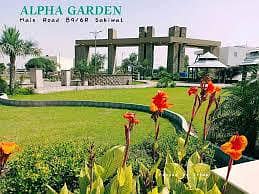 5 Marla Alpha Garden Society Sahiwal