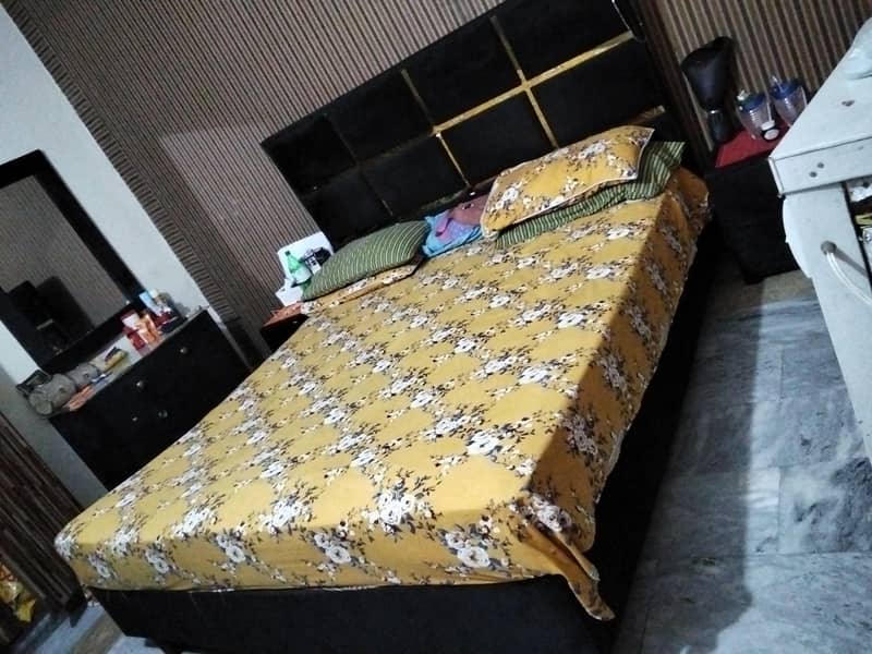 double bed two side table and one dressing 2