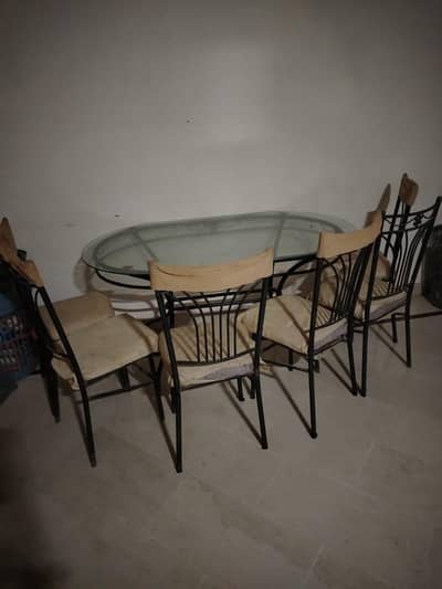 dining table with 6 chairs