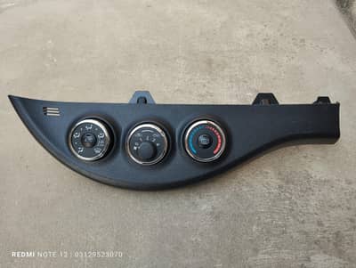 Toyota Vitz OEM Chrome AC Climate Control Panel Available