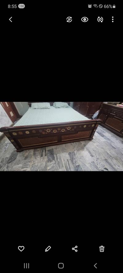 used double bed for sale urgently