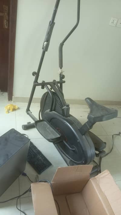 2-in-1 Elliptical Cross Trainer & Exercise Bike in Good Condition