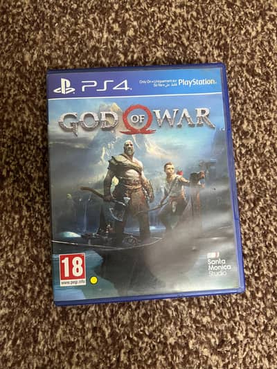 God of War (2018) PS4/PS5 – 10/10 Mint Condition | Scratchless Disc