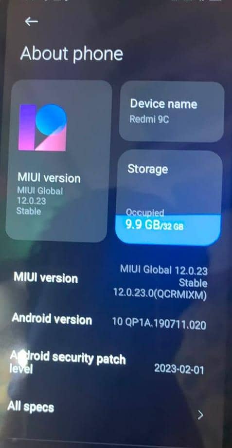 Redmi 9cl 4