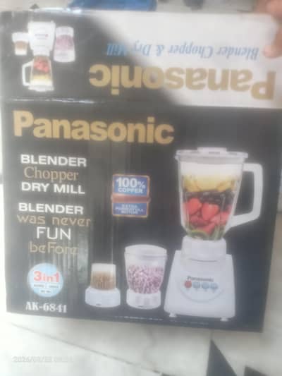 Panasonic blander and chopper