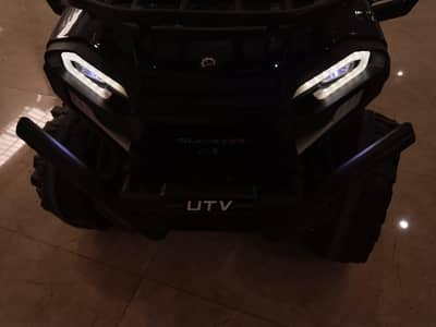 kids electric jeep 4x4  utv with all assessries brand new condition