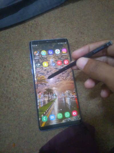 Samsung Mobile Note 9 6gb 256gb duall Sim  official