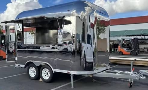 Commercial Stainless mobile food cart for sell