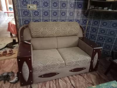wooden poshish with master moltyfoam seats sofa 123 set
