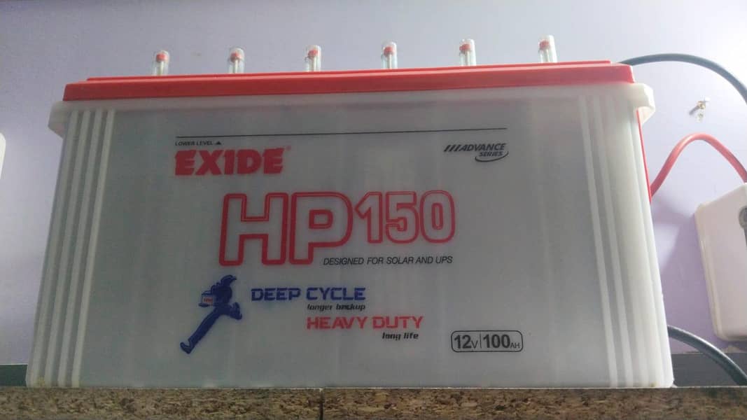 EXIDE HP150 DEEP CYCLE 0