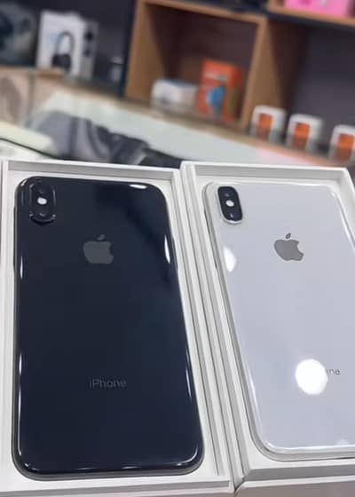 Apple iPhone X 256 GB mein official PTI pro 10 by 10 condition