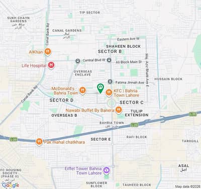 460 no. Gulmohar Block 1-Kanal (50 By 90) Residential Plot In 500 Lakh. All Dues Clear Deal, 60 Feet Road. Best Location For Constructing Your Dream House In Bahria Town Lahore